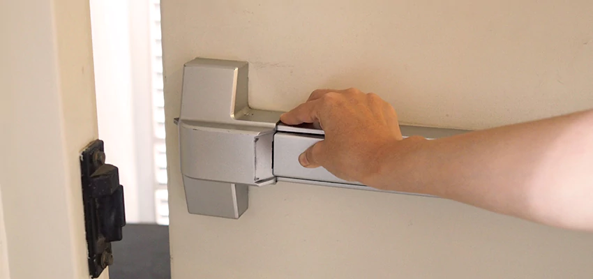 Roller Gate Panic Bar Installation in Waterford, California